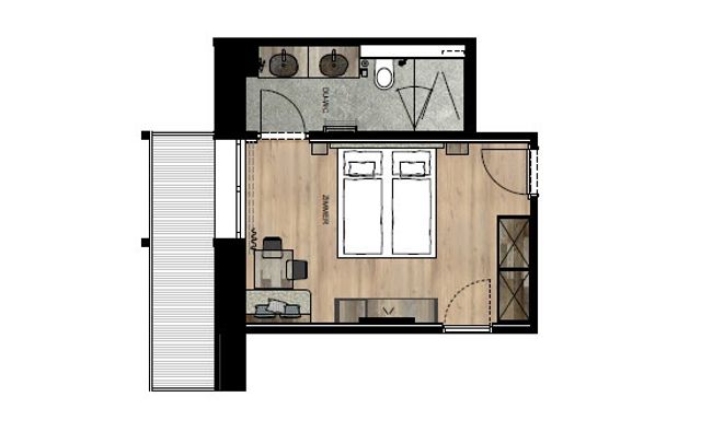 Familienzimmer 24 | 1-Raum thumbnail 4 - Gorfion Familienhotel Liechtenstein