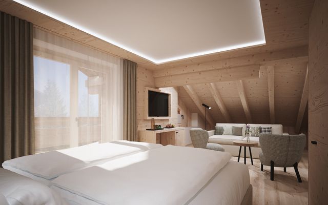 Turmsuite 55 | 2-Raum thumbnail 2 - Gorfion Familienhotel Liechtenstein