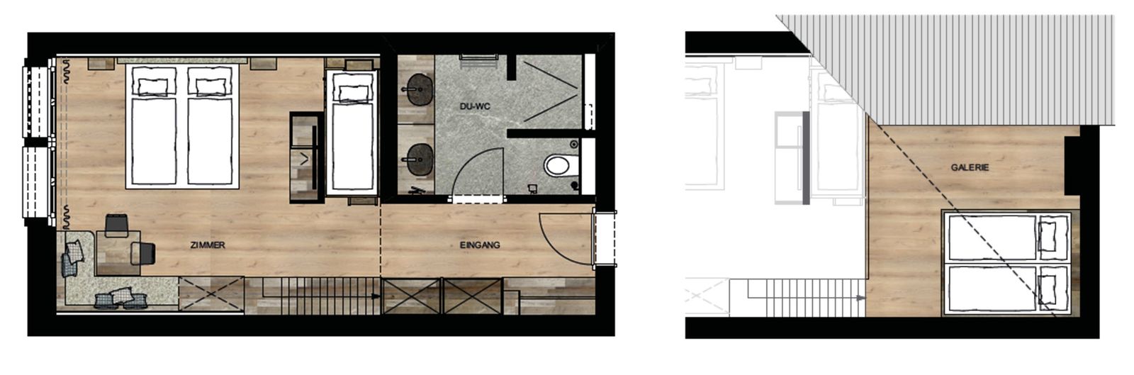 Baumhaussuite 45 | 2-Raum image 5 - Gorfion Familienhotel Liechtenstein