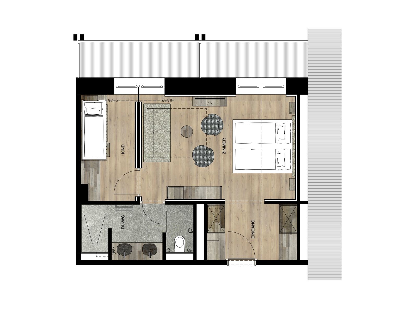 Family suite 42 | 2-room image 5 - Gorfion Familienhotel Liechtenstein