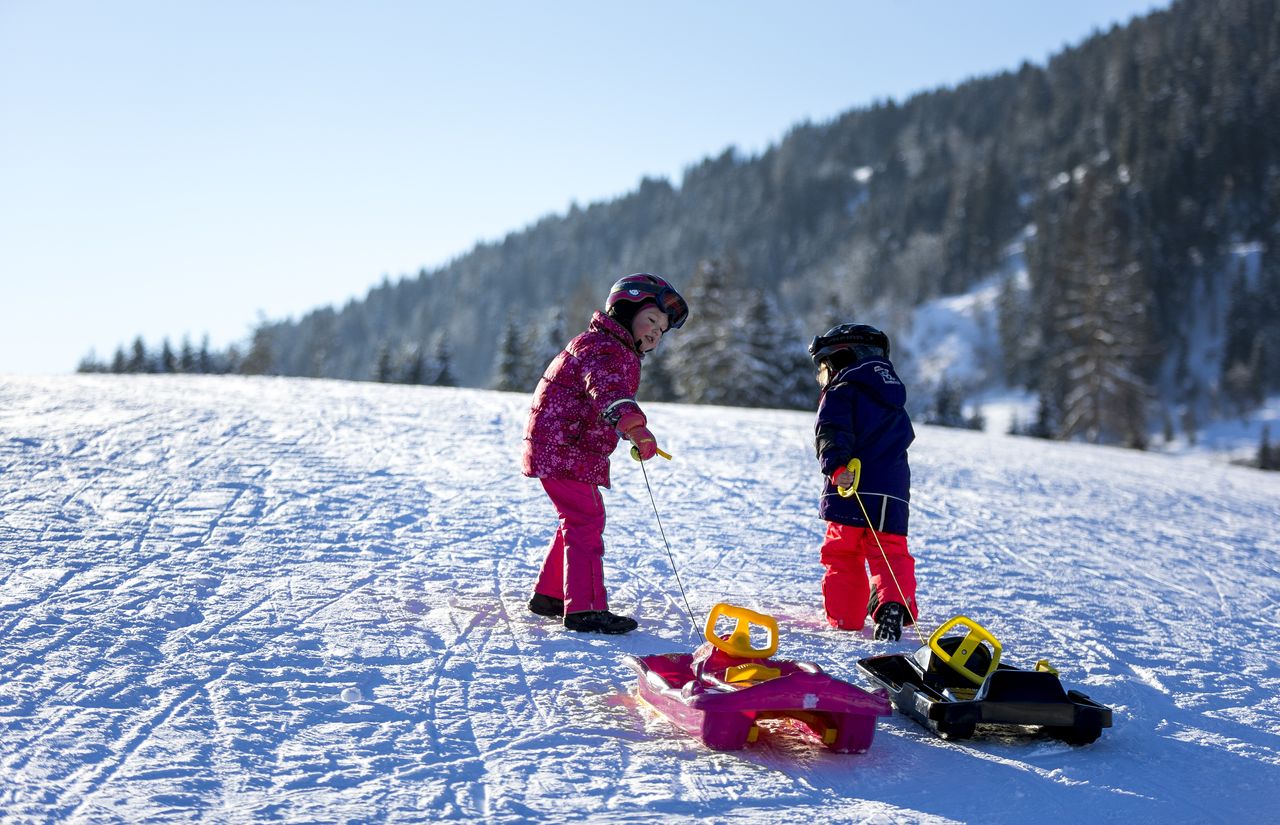 Rodeln am Familienhotel Flachau