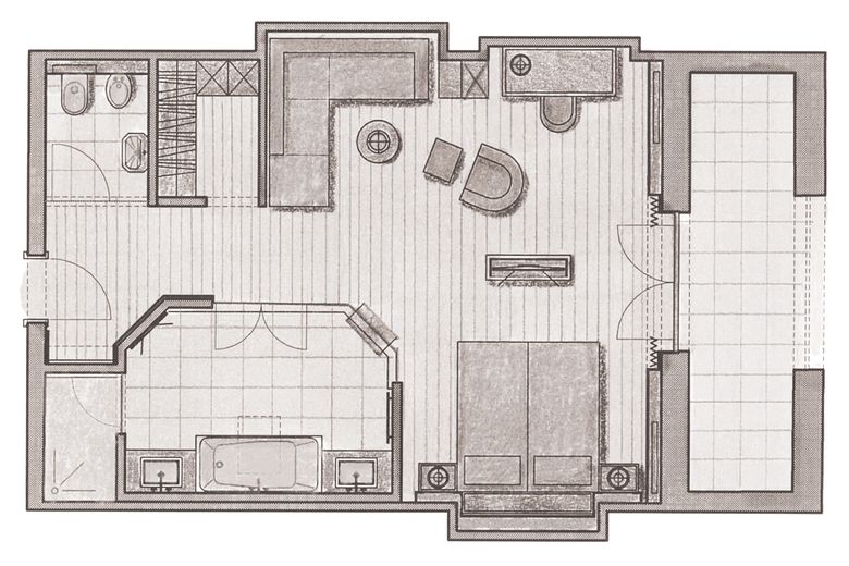 Wellness- & Sporthotel Jagdhof: Bergfeuer-Suite image #4