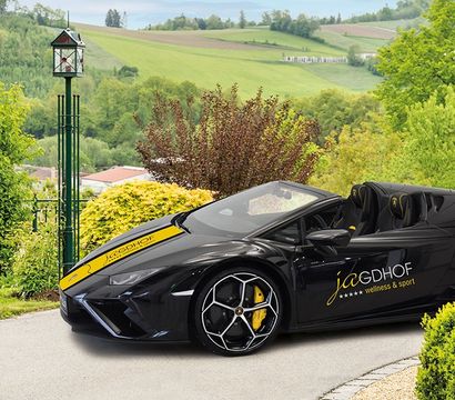 Angebot: Lamborghini Driving 2023 - Wellness- & Sporthotel Jagdhof