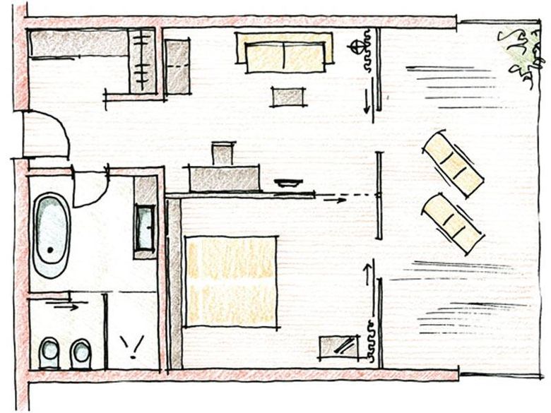 Green Luxury Hotel Pfösl: Larch Suite image #4