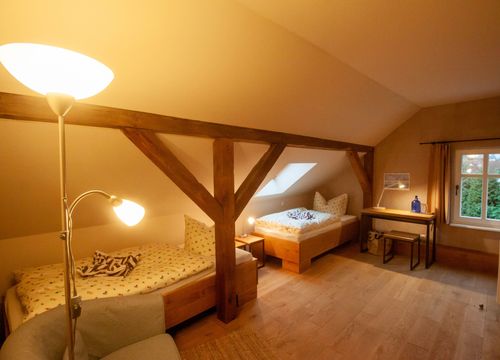 Twin room in the organic guest house (1/1) - Fastenhof Behm