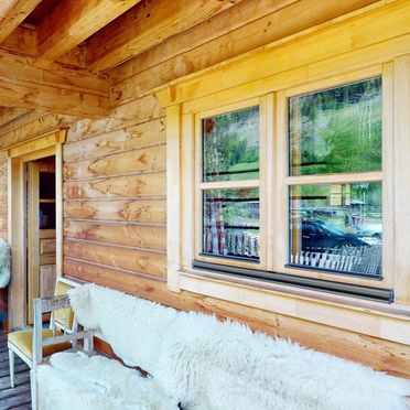 Terrace, Schlosswirt Chalet II, Grosskirchheim, Kärnten, Carinthia , Austria