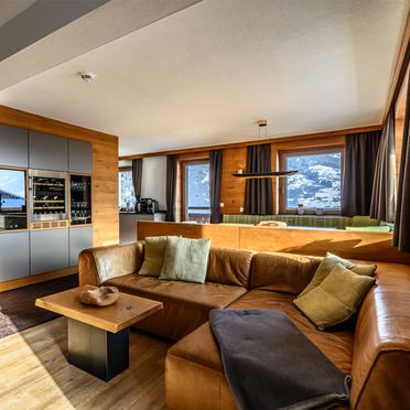 Wohnbereich, Bergmahd Appartement, Kaltenbach im Zillertal, Tirol, Tirol, Österreich