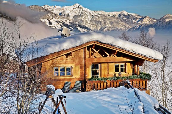 Winter, Berg Chalet Alpenrose, Kaltenbach im Zillertal, Tirol, Tirol, Österreich