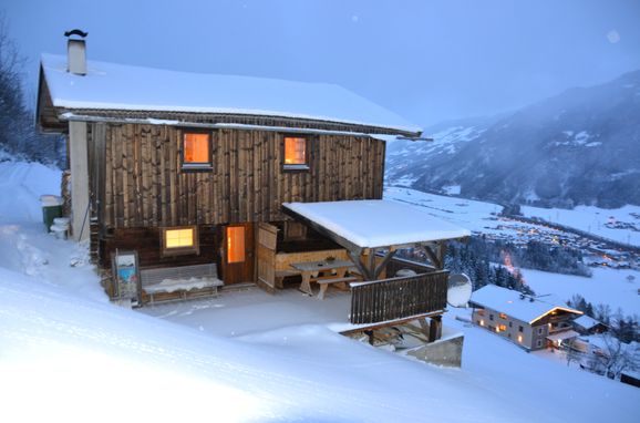 Winter, Waldhütte, Kaltenbach im Zillertal, Tirol, Tirol, Österreich