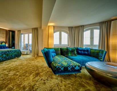 Spa & Genuss Resort Der Birkenhof : Panorama Suite Modern 72qm mit Balkon