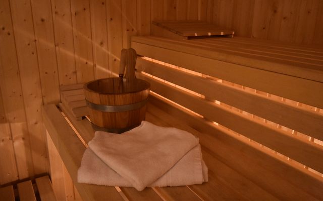 Gemeinschaftssauna im Gebäude