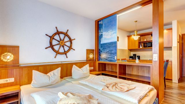 2- Raum Kapitänszimmer Balkon oder Terrasse