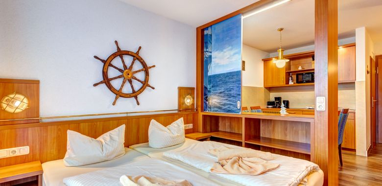 2- Raum Kapitänszimmer Balkon oder Terrasse