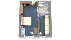 2 Raum Apartment behindertenfreundlich Terrasse : #bild-2