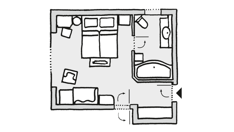 Spirit & SPA Birkenhof am Elfenhain: Doppelzimmer "KLEINE MEERJUNGFRAU" image #3