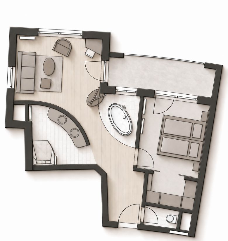 Nicht daheim und doch zuhaus               Wellness & Naturresort Reischlhof: Zimmertyp A - Almsuite image #5