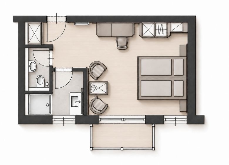 Nicht daheim und doch zuhaus               Wellness & Naturresort Reischlhof: Zimmertyp N - Böhmerwaldzimmer image #4