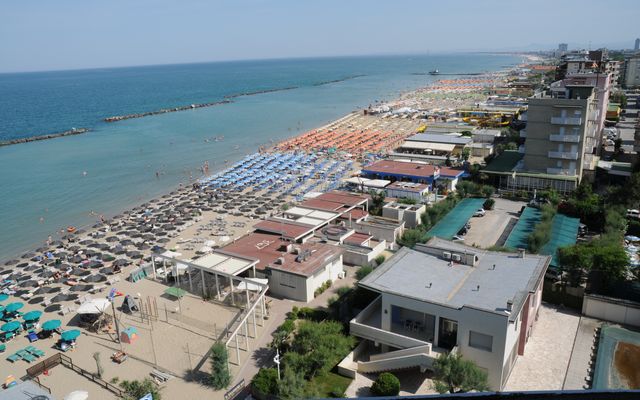 Strand des Familienhotels