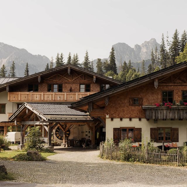 Berghotel Schlossanger Alp in Pfronten, Allgäu, Bavaria, Germany