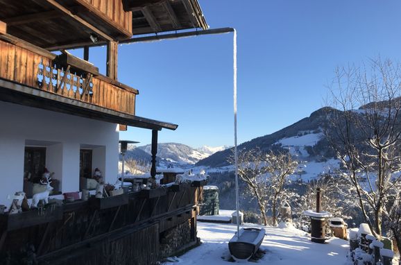 Winter, HUGS Hütte, Oberau, Tirol, Tirol, Österreich