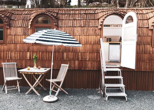 biohotel bruggerhof camping mobile home igluhut (1/5) - Bruggerhof – Camping, Restaurant, Hotel