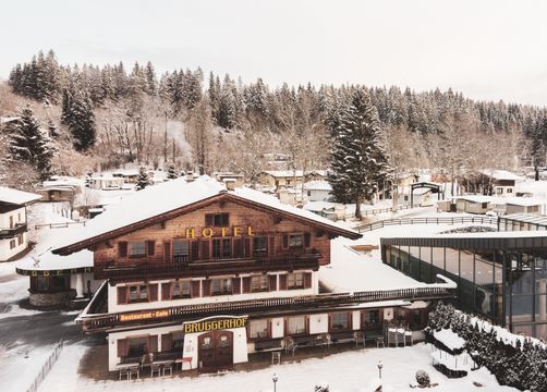 Biohotel Bruggerhof: Hotel im Winter - Bruggerhof – Camping, Restaurant, Hotel, Kitzbühel, Tirol, Österreich