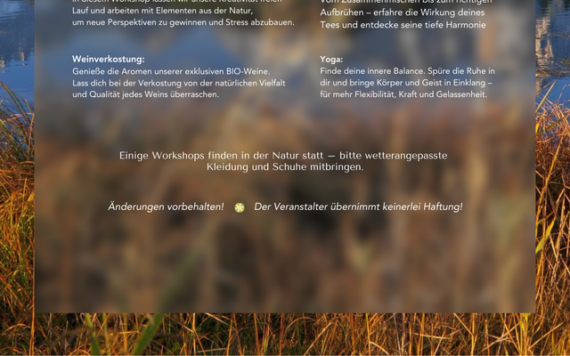 Die Zeit für DICH Woche: Erlebe Auszeit in ihrer schönsten Form image 2 - Bruggerhof – Camping, Restaurant, Hotel