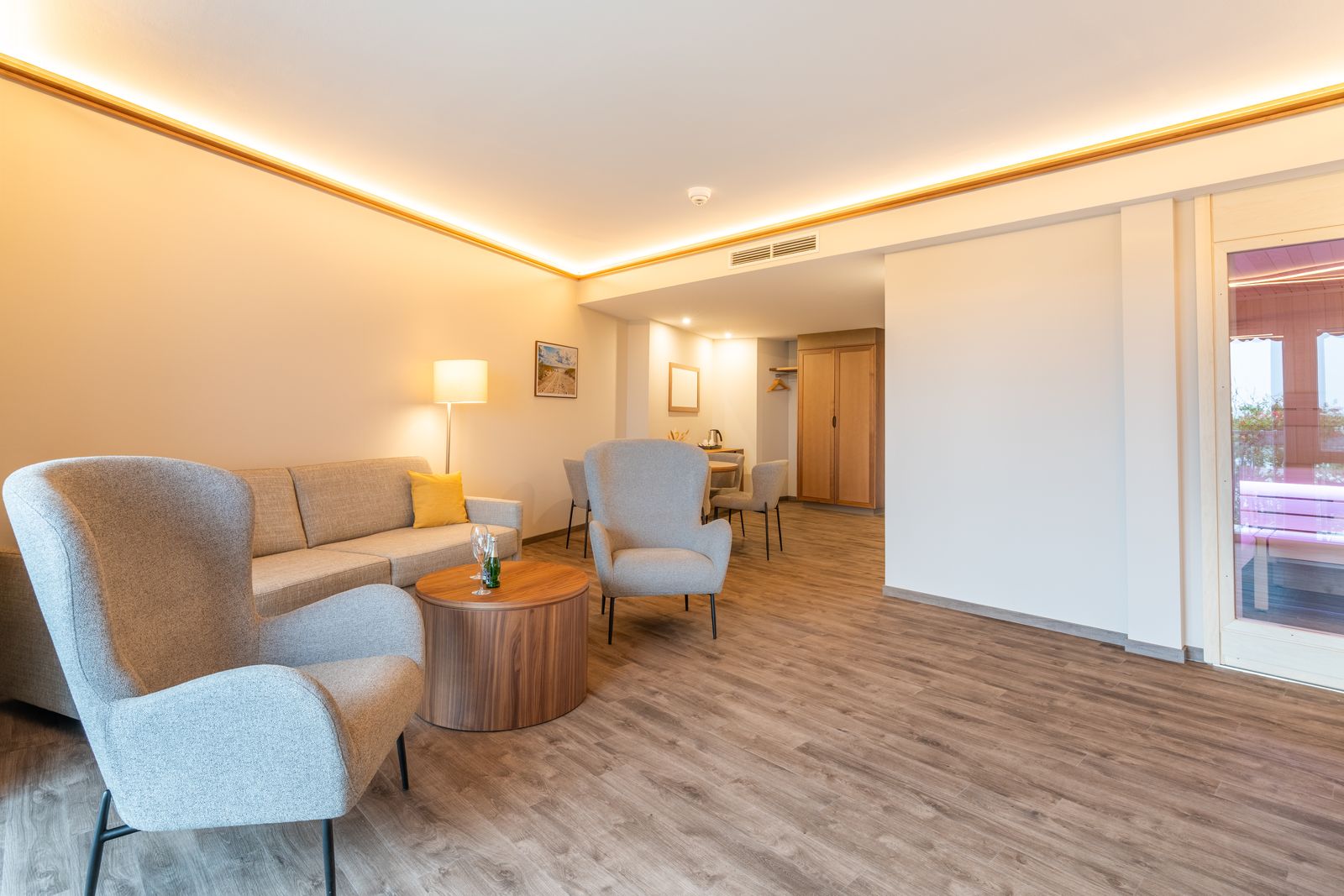 Suite Deluxe mit Balkon und Meerblick image 7 - Strandhotel Seerose