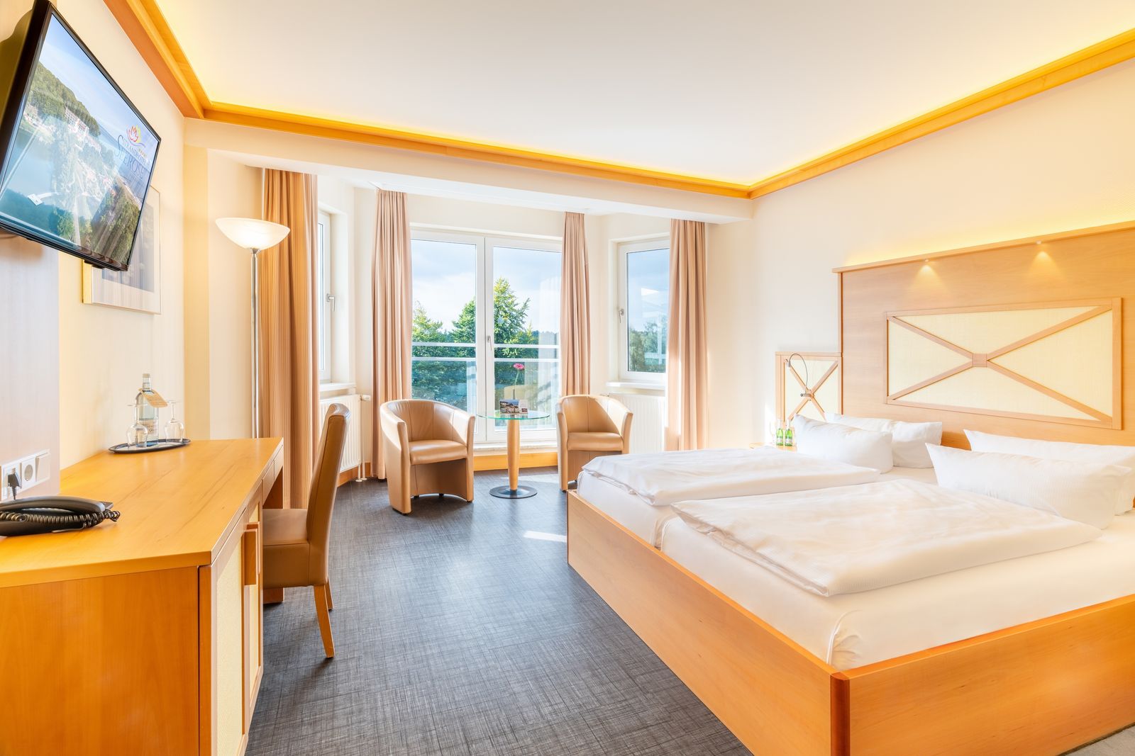 Komfort-Doppelzimmer mit Meerblick image 1 - Strandhotel Seerose