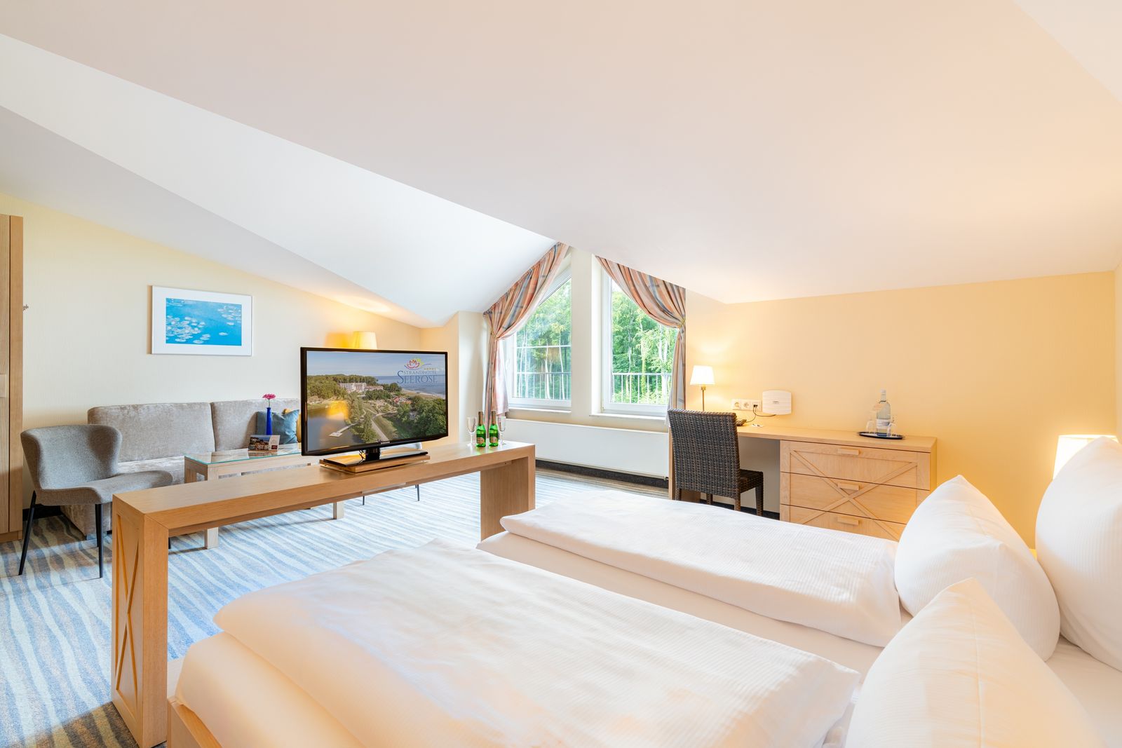 Familienzimmer mit Meerblick image 4 - Strandhotel Seerose