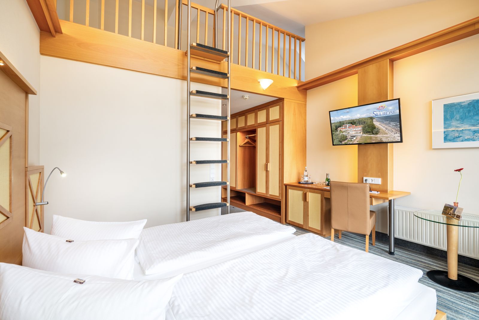 Studio mit Balkon & Meerblick image 2 - Strandhotel Seerose