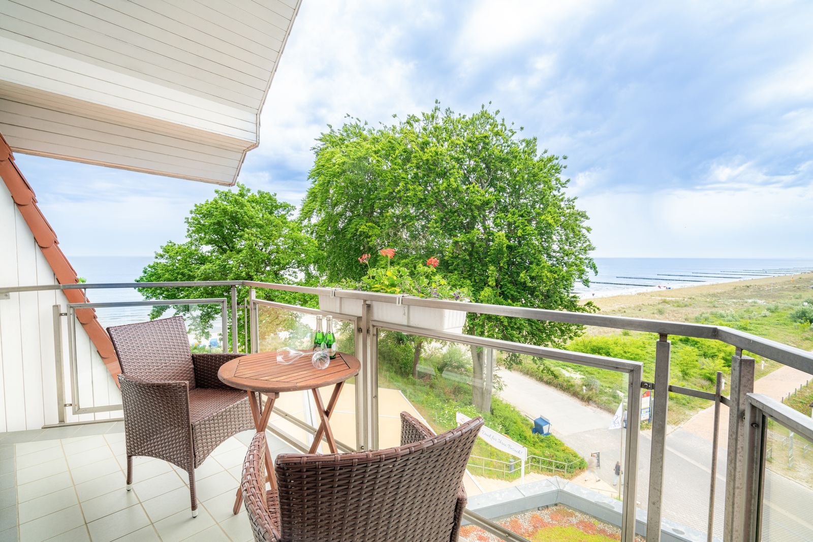 Studio mit Balkon & Meerblick image 3 - Strandhotel Seerose