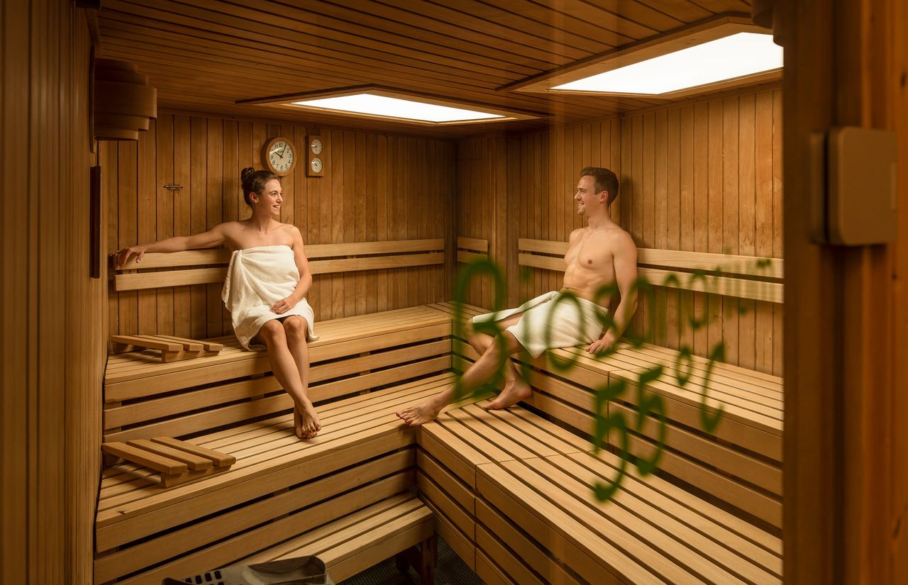 Saunabereich - Schön warm in der Biosauna