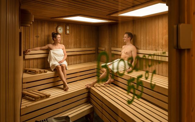 Saunabereich - Schön warm in der Biosauna