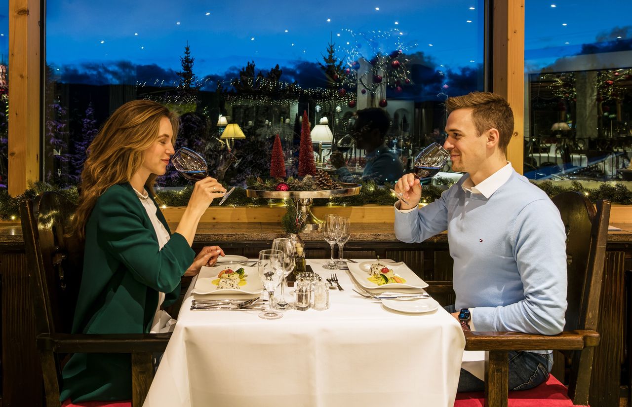 Abendessen im Restaurant "Panorama"