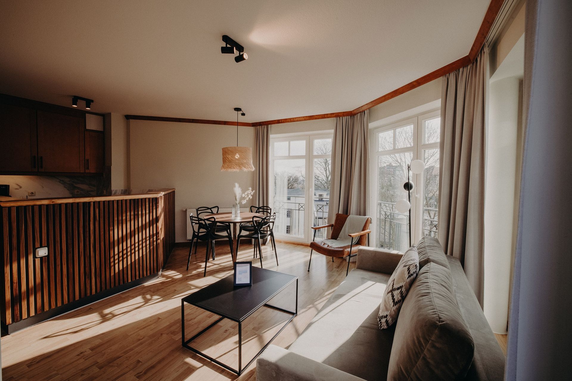 Beispielbild: Wohnraum in der Neubauresidenz