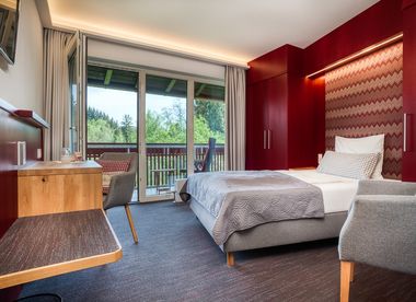 Hotel Zimmer: Einzelzimmer Komfort mit Balkon - Landhaus Hotel Sommerau GmbH