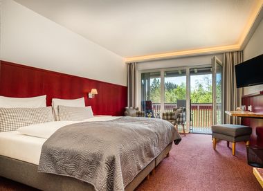 Hotel Zimmer: Doppelzimmer Komfort mit Terasse - Landhaus Hotel Sommerau GmbH
