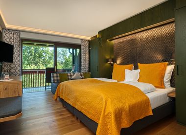 Hotel Zimmer: Doppelzimmer Komfort mit Balkon - Landhaus Hotel Sommerau GmbH