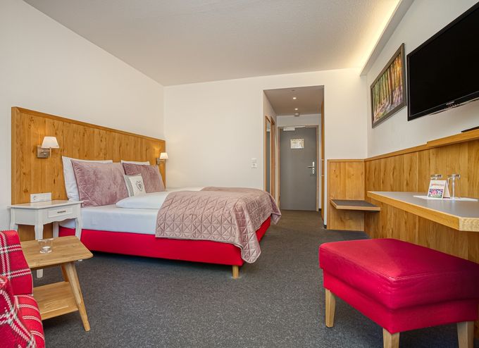 Hotel Zimmer: Doppelzimmer "Moorglöckchen" - mit Terrasse - Landhaus Hotel Sommerau GmbH