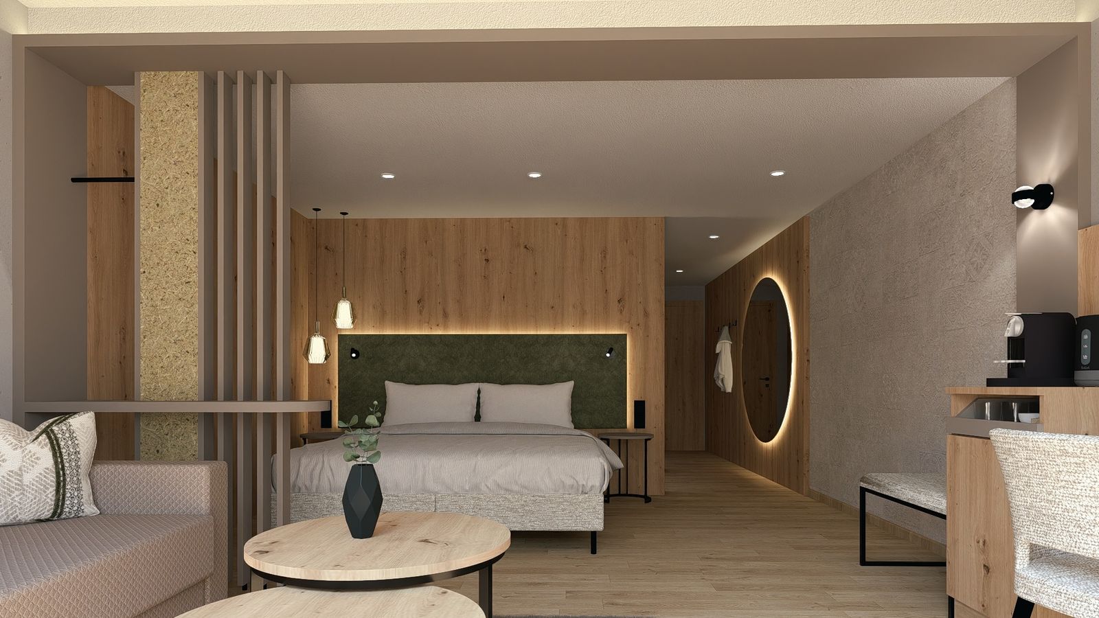 Deluxe-Doppelzimmer "Abendrot" mit Balkon - #1