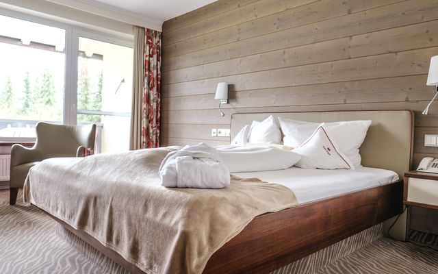 Hotel Zimmer: Doppelzimmer "Gartenblick" mit Balkon  - Dein Engel