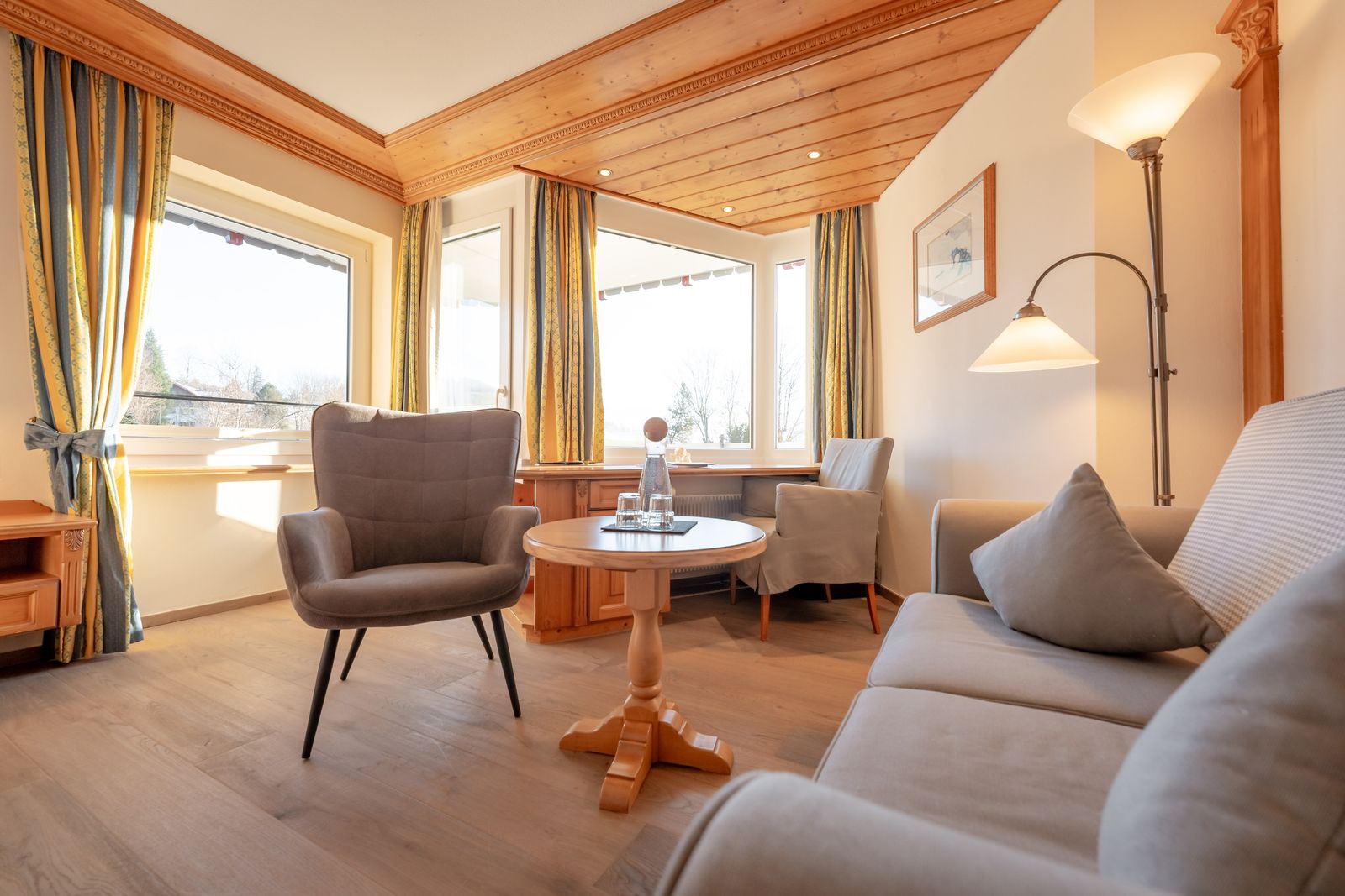 Double room "Gartenblick" with south facing corner balcony - #2