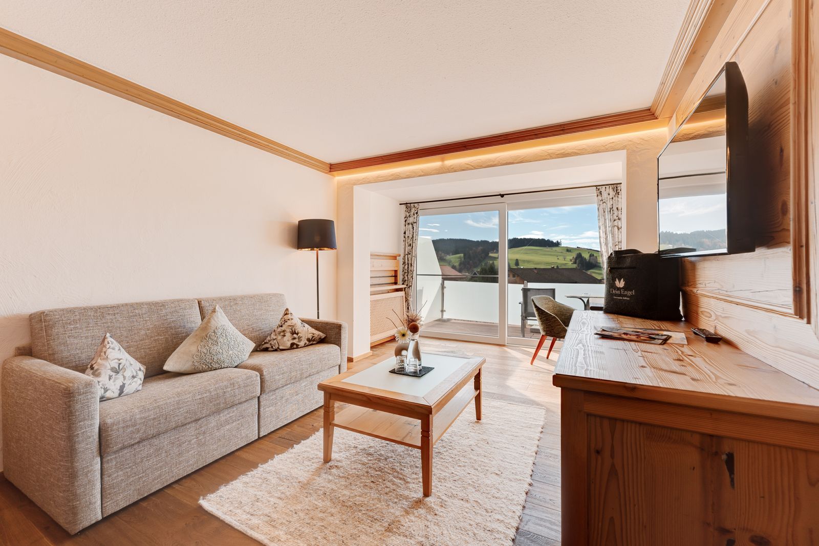 großes Doppelzimmer "Landleben" mit Süd-Westbalkon - #2