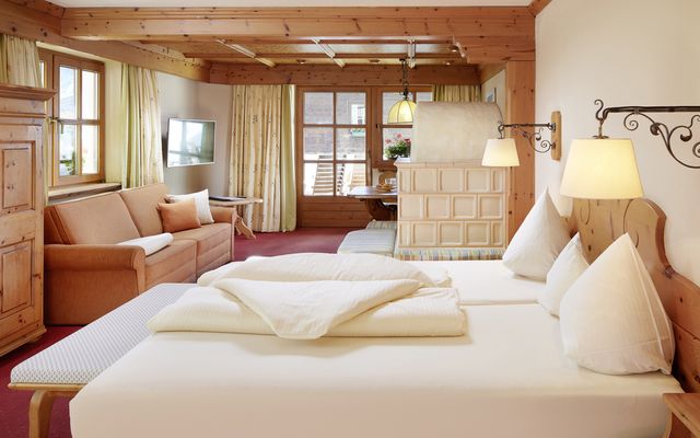 Hotel Zimmer: ZUGSPITZE |  35m² - 1 Raum - Hotel Tirolerhof