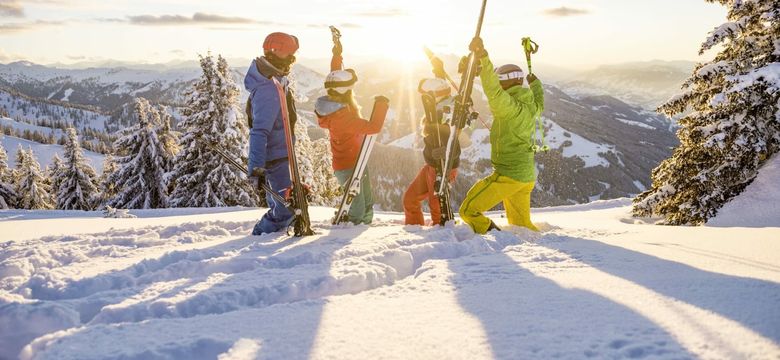 Schlosshotel Lacknerhof: Skiing with the whole family