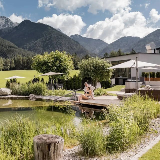 Holzleiten Bio Wellness Hotel in Obsteig, Tirol, Österreich