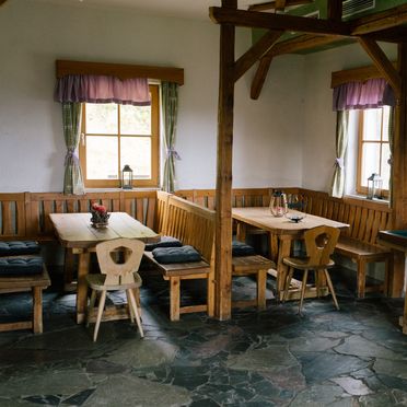 Wohnstube, Gamsberg Hütte, Pack, Steiermark, Österreich