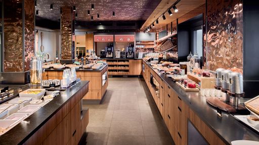 Hotel Riedlberg Büffetbereich