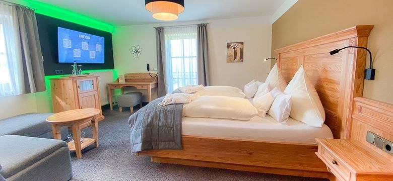 Zimmerkategorie Gemütlich wohnen im Wellnesshotel Riedlberg im Bayerischen Wald